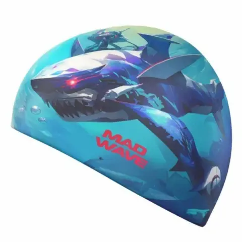 Mad Wave Yetişkin Silikon Bone Shark HQ Yüzme Bonesi