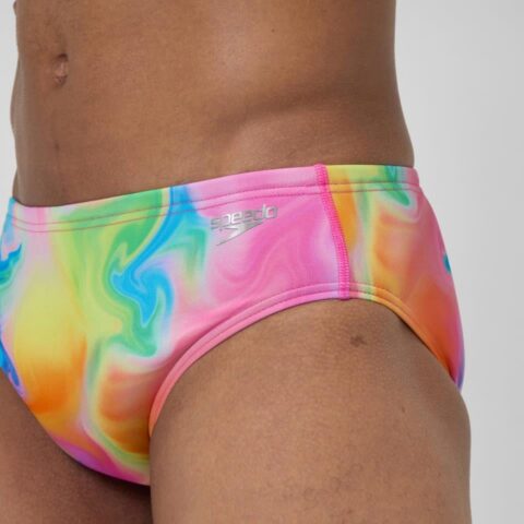 Speedo Printed Baskılı Erkek Yüzücü Mayosu