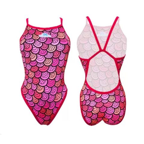 Turbo MERMAID TAIL HAPPY Kız Çocuk Yüzücü Mayosu
