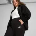 Puma Essentials No.1 Logo Kadın Siyah Eşofman Altı görsel 5