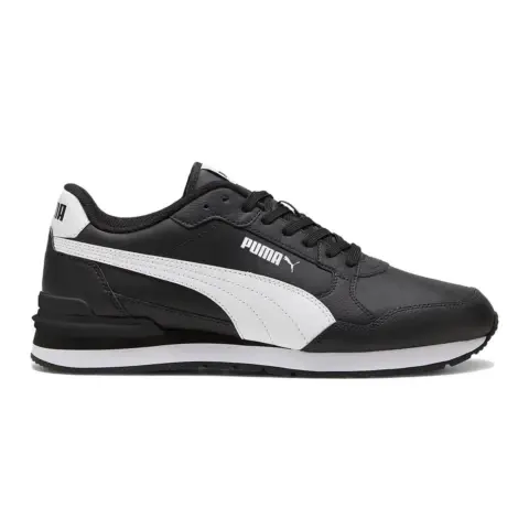 Puma ST Runner v4 L Spor Ayakkabı Siyah-Beyaz