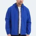 Slazenger OFANS Erkek Saks Mavi Yağmurluk görsel 6