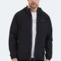 Slazenger OFANS Erkek Siyah Yağmurluk görsel 4