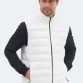 Slazenger BARROS Erkek Şişme Ekru Yelek görsel 3