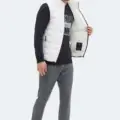 Slazenger BARROS Erkek Şişme Ekru Yelek görsel 7