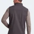 Slazenger CORVEN Erkek Softshell Koyu Gri Yelek görsel 4