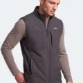Slazenger CORVEN Erkek Softshell Koyu Gri Yelek görsel 5