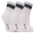 Slazenger JOKES 3 lü Kadın Soket Beyaz Çorap görsel 2