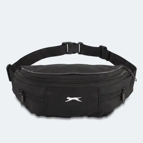 Slazenger GOMIR Unisex Siyah Bel Çantası