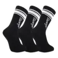 Slazenger JINN 3 lü Erkek Soket Siyah Çorap görsel 2