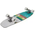 Ocean Pacific 30’’ Sunset Teal White Cruiser Longboard görsel 3