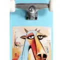 Push 8.5 Tunisia MLSL Blue Skateboard Kaykay görsel 2