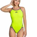 Mad Wave Antichlor Daria PBT, S, Lime Kadın Yüzücü Mayosu görsel 1