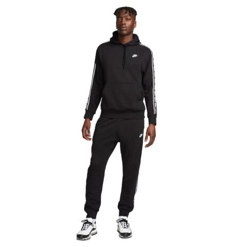 Nike Club Fleece GX Erkek Eşofman Takımı - Siyah/Beyaz