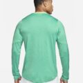 Nike Court Dri-FIT Advantage Yarım Fermuarlı Erkek Tenis Üstü görsel 2
