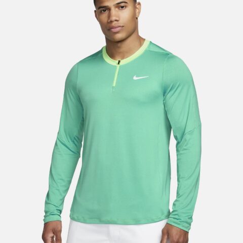 Nike Court Dri-FIT Advantage Yarım Fermuarlı Erkek Tenis Üstü