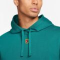 Nike Court Fleece Erkek Kapüşonlu Tenis Üstü görsel 4