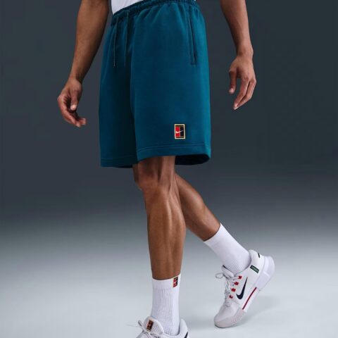 Nike Court Heritage Dri-FIT Fleece Erkek Tenis Şortu