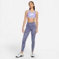 Nike Dri-fıt Swoosh Tek Parça Grafikli Kadın Spor Sütyeni görsel 4
