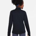 Nike Dri-FIT Uzun Kollu Çeyrek Fermuarlı Kız Çocuk Üstü görsel 3