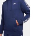Nike Lacivert Erkek Kapüşon Yaka Uzun Eşofman Takımı görsel 4
