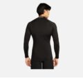 Nike Pro Dri-Fit Fitness Mock-Neck Athletic Training Long-Sleeve Erkek Tişört görsel 2