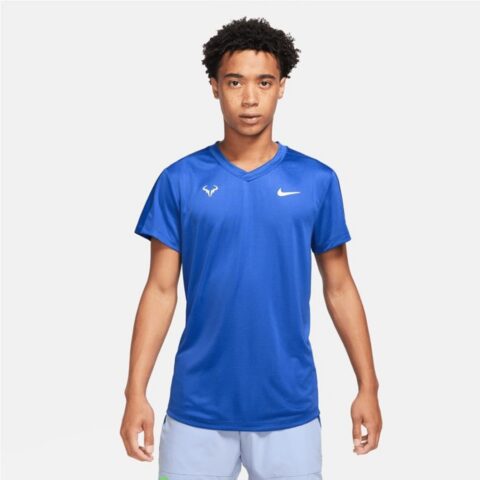 Nike Rafa Challenger Kısa Kollu Erkek Tenis Üstü