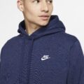 Nike Sportswear Club Fleece Pullover Hoodie Erkek Sweatshirt görsel 3