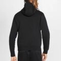 Nike Sportswear Club Hoodie Fz Bb Erkek Siyah Sweatshirt görsel 2
