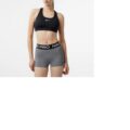 Nike Swoosh Kadın Siyah Antrenman Sporcu Sütyeni görsel 1