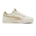 Puma Carina 3.0 Luxe Kadın Bej Sneaker Ayakkabı görsel 6