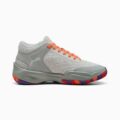 Puma Court Pro 2 Marble Jr Çocuk Spor Ayakkabı Gri görsel 1