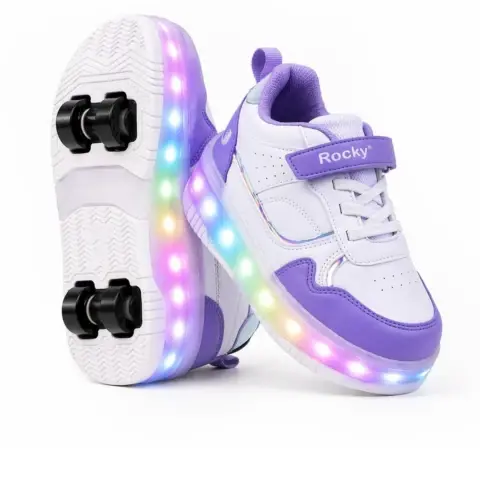 Rocky Glow Işıklı Patenli Tekerlekli Spor Ayakkabı