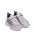 Slazenger KEMBA Sneaker Ayakkabı Beyaz  Lila görsel 2