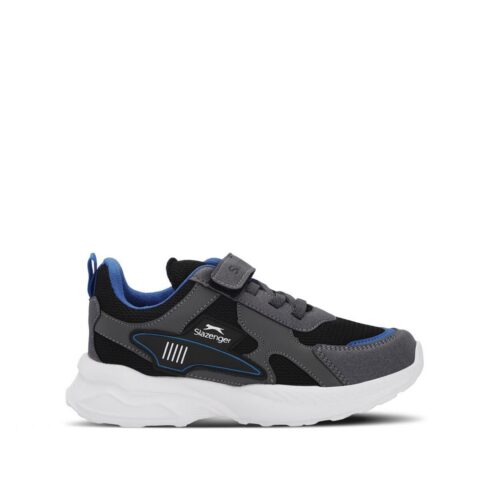 Slazenger KEMBA Sneaker Ayakkabı Siyah Koyu Gri