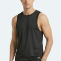 Slazenger KORBA Erkek Kolsuz Koyu Gri Tişört görsel 5
