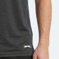 Slazenger KORBA Erkek Kolsuz Koyu Gri Tişört görsel 2