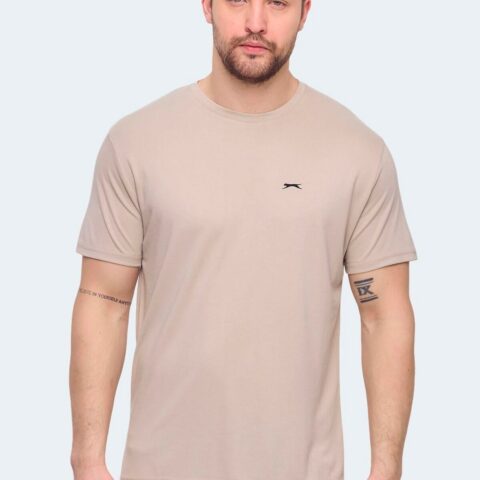 Slazenger KRATER Erkek Bej Tişört