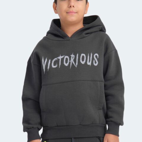 Slazenger LEXUS Unisex Çocuk Sweatshirt Koyu Gri