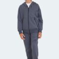 Slazenger LOCAL Unisex Çocuk Eşofman Takımı Koyu Gri görsel 4