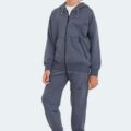 Slazenger LOCAL Unisex Çocuk Eşofman Takımı Koyu Gri görsel 1