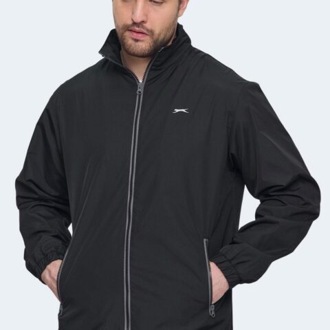 Slazenger RAREN Erkek Siyah Yağmurluk