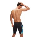 Speedo Allover Digi V-Cut Erkek Jammer Yüzücü Mayosu görsel 4