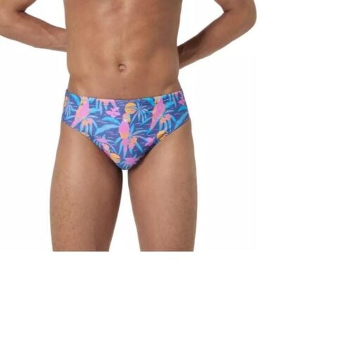 Speedo Allover Digital Brief 8 CM Erkek Slip Mayo