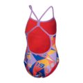Speedo Allover Digital Vback Yüzücü Kız Çocuk Mayosu görsel 2