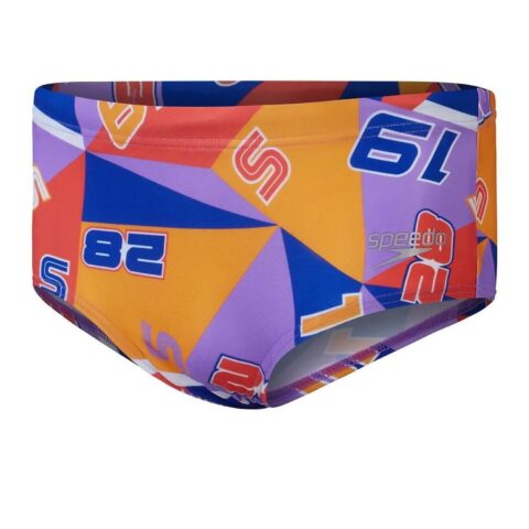 Speedo Club Antrenman 13cm Allover Dijital Çocuk Yüzücü Mayosu