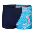 Speedo Digital Allover V-Cut Aquashort Erkek Çocuk Yüzücü Mayosu görsel 1