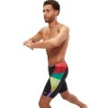 Speedo Erkek Dijital V-Cut Jammer Erkek Yüzücü Mayosu görsel 4