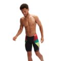 Speedo Erkek Dijital V-Cut Jammer Erkek Yüzücü Mayosu görsel 1
