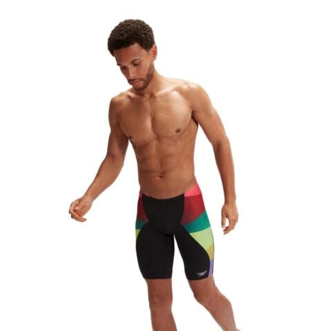 Speedo Erkek Dijital V-Cut Jammer Erkek Yüzücü Mayosu
